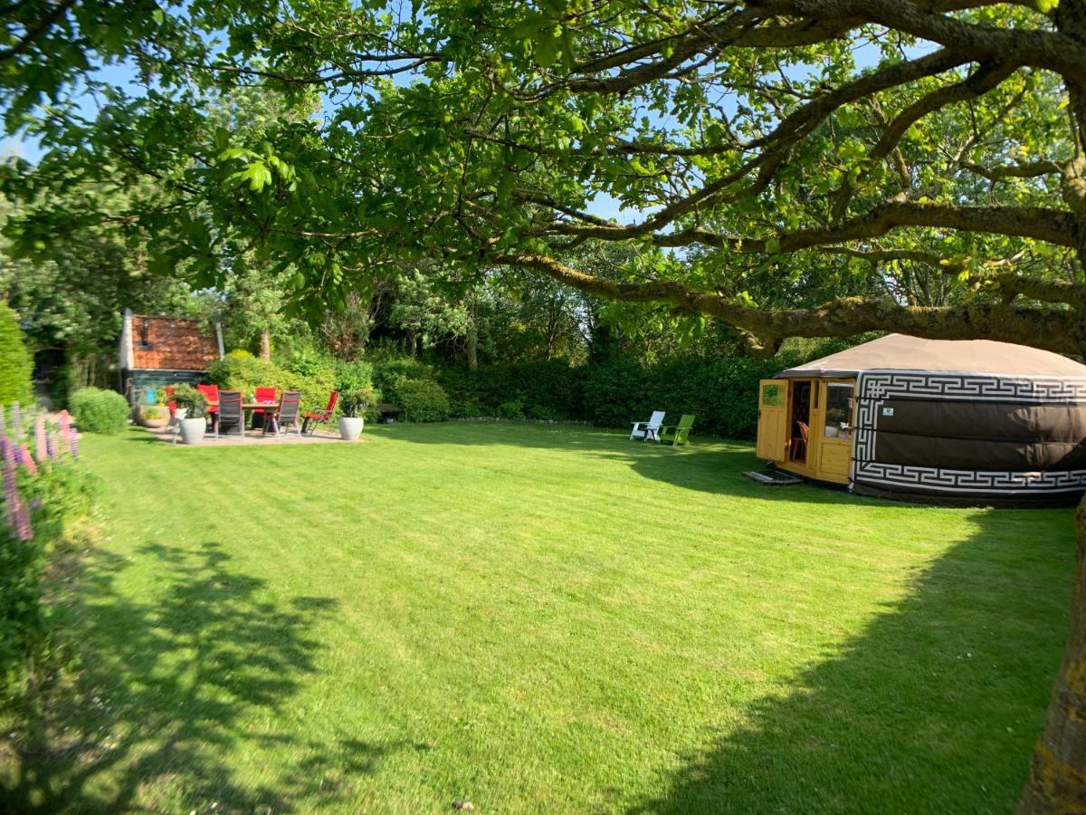 Overnachten In Een Luxe Yurt! Zonnemaire Exteriér fotografie